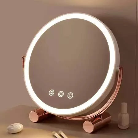 Espejo Maquillaje Redondo Led K20 2026